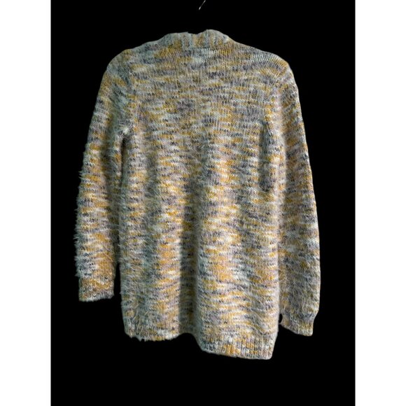 Loft Womens Multicolor Knit Open Cardigan Sweater Size SP - Picture 7 of 7
